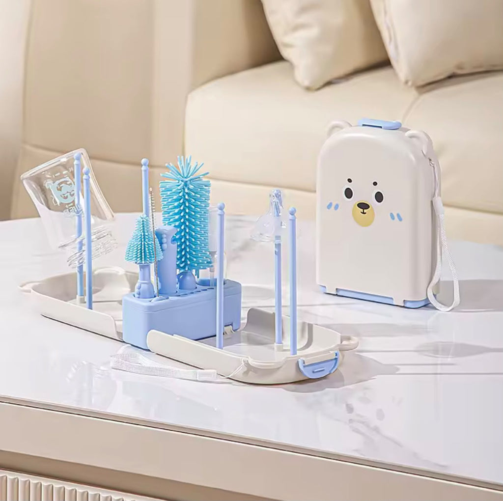 KIT LIMPIADOR ESCURRIDOR DE TETEROS